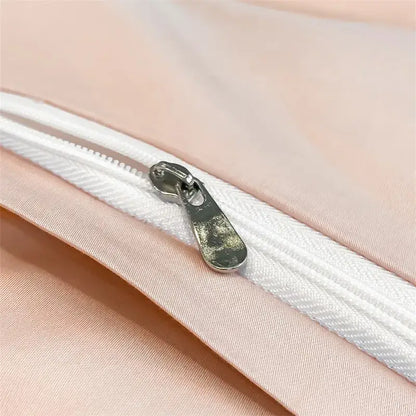 Lavender satin duvet cover set bedroom egyptian cotton bedding
