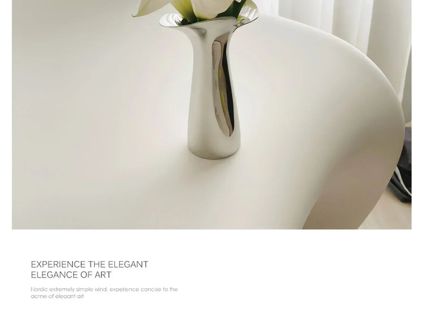 DecorBites™ Luxury Stainless Steel Vase for Home Decor