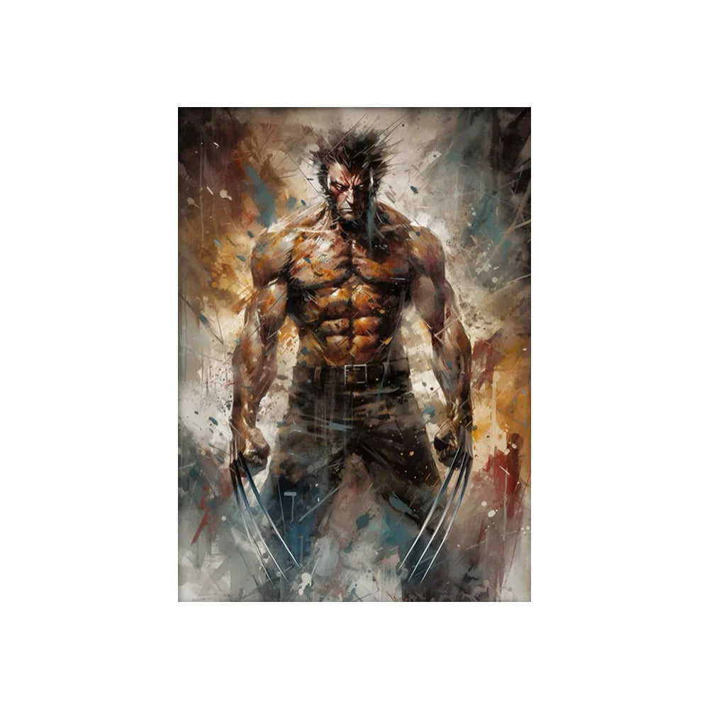 DecorBites™ Marvel Canvas Wall Art Print - Superhero Poster