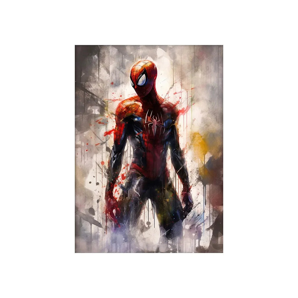 DecorBites™ Marvel Canvas Wall Art Print - Superhero Poster