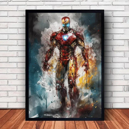DecorBites™ Marvel Canvas Wall Art Print - Superhero Poster