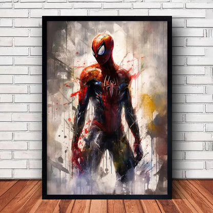 DecorBites™ Marvel Canvas Wall Art Print - Superhero Poster