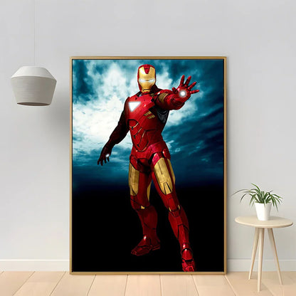 DecorBites™ Marvel Iron Man Home Decor Poster Canvas