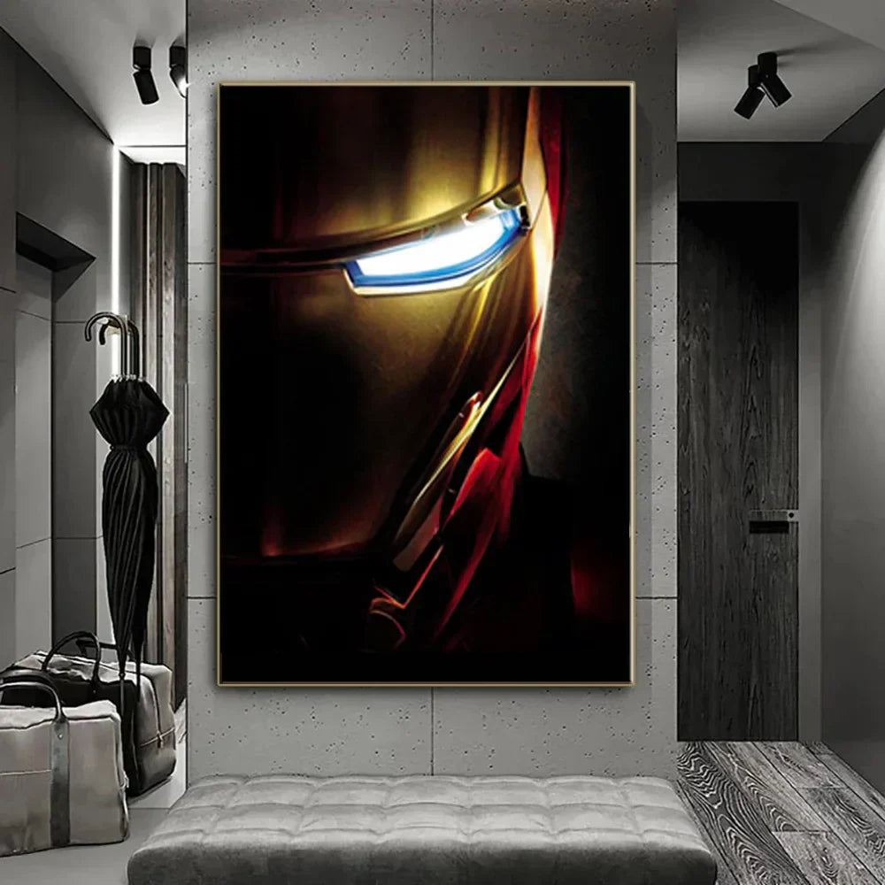 DecorBites™ Marvel Iron Man Home Decor Poster Canvas