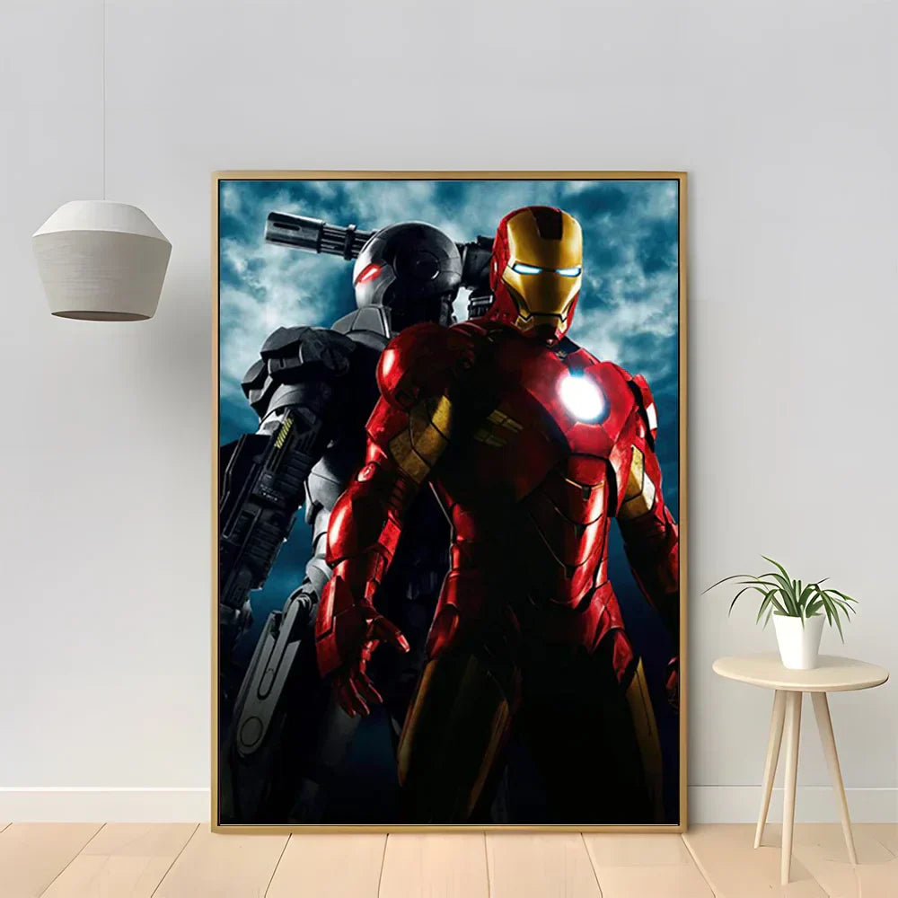 DecorBites™ Marvel Iron Man Home Decor Poster Canvas