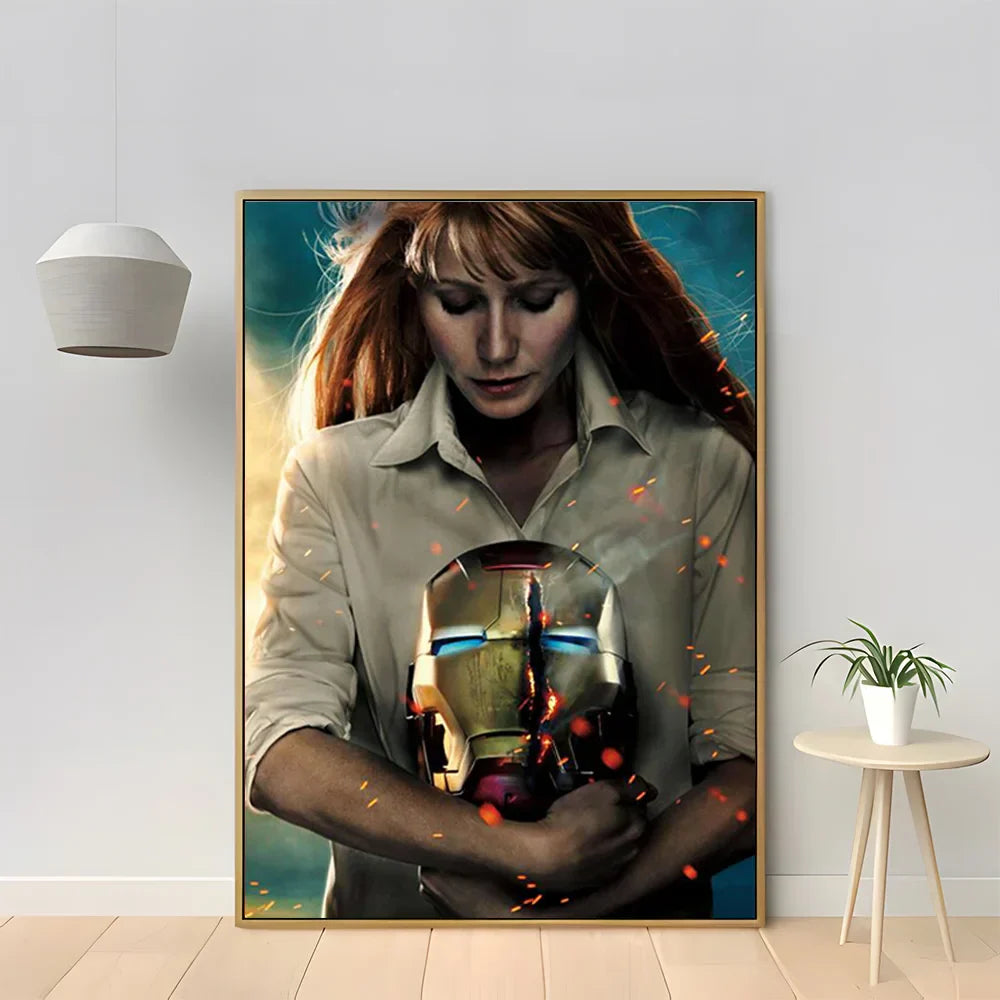 DecorBites™ Marvel Iron Man Home Decor Poster Canvas