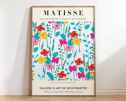 DecorBites™ Matisse Botanical Flower Poster Collection