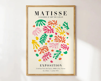 DecorBites™ Matisse Floral Art Poster and Prints