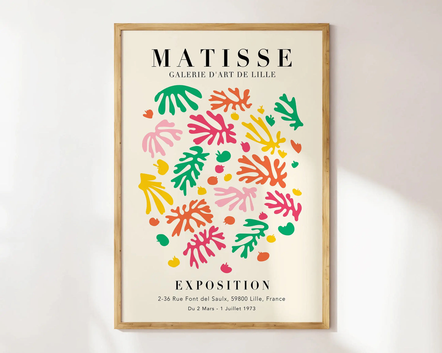 DecorBites™ Matisse Flower Market Poster Collection