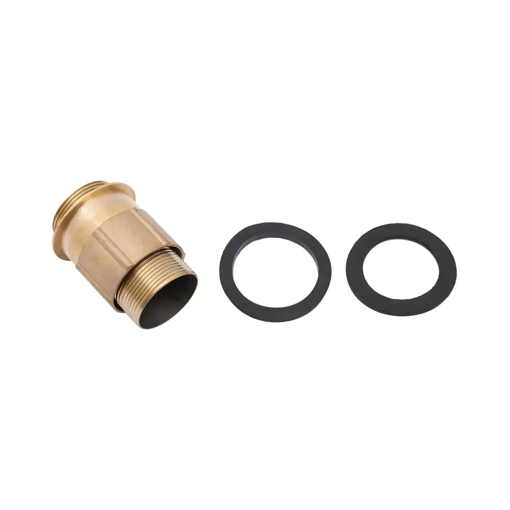 Modern matte black & gold dual water mode kitchen faucet