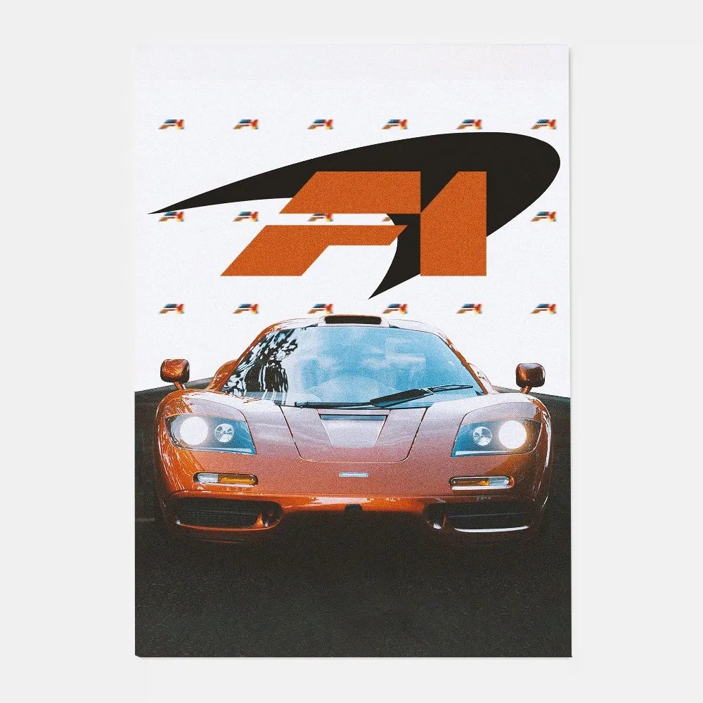 DecorBites™ Mclaren P1 GTR Luxury Poster for Home Decor
