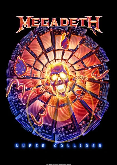 DecorBites™ Megadeth Canvas Poster: Rock Music Wall Art