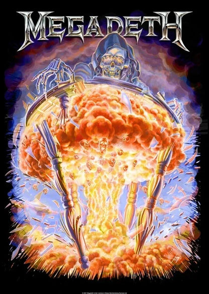 DecorBites™ Megadeth Canvas Poster: Rock Music Wall Art