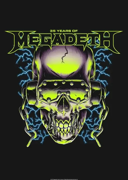 DecorBites™ Megadeth Canvas Poster: Rock Music Wall Art