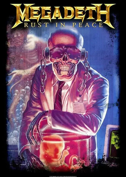 DecorBites™ Megadeth Canvas Poster: Rock Music Wall Art
