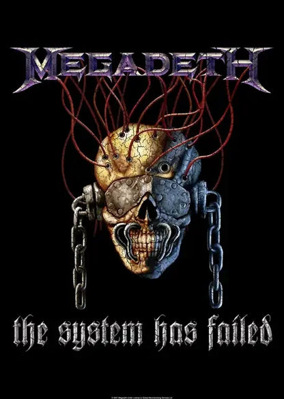 DecorBites™ Megadeth Canvas Poster: Rock Music Wall Art