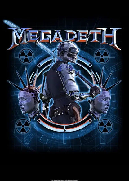 DecorBites™ Megadeth Canvas Poster: Rock Music Wall Art
