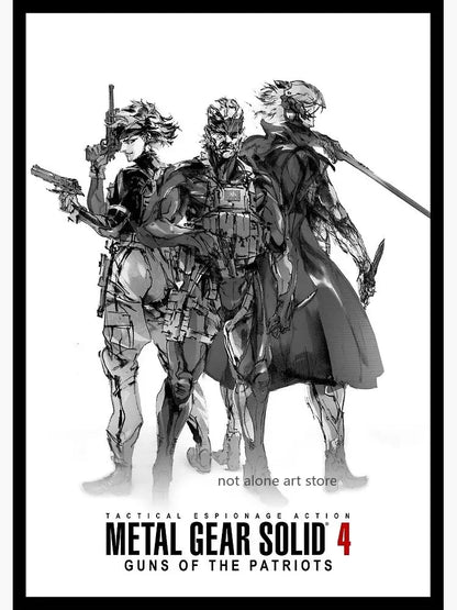 DecorBites™ Metal Gear Solid Art Poster - Canvas Print