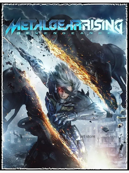 DecorBites™ Metal Gear Solid Art Poster - Canvas Print