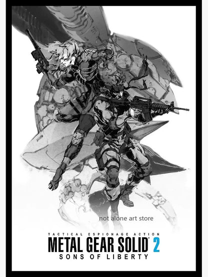 DecorBites™ Metal Gear Solid Art Poster - Canvas Print