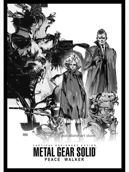 DecorBites™ Metal Gear Solid Art Poster - Canvas Print