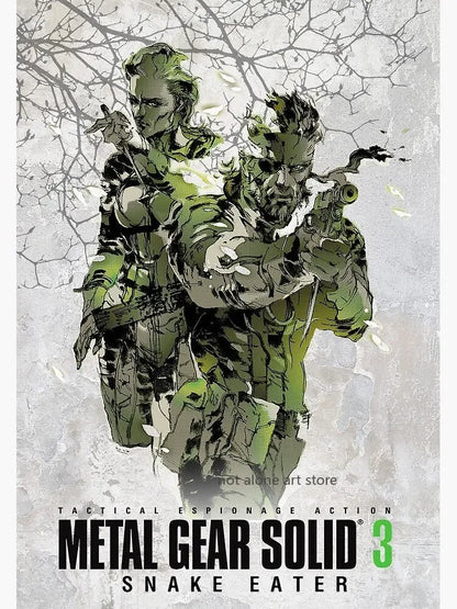 DecorBites™ Metal Gear Solid Art Poster - Canvas Print