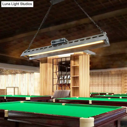 Industrial triangular metal island lighting fixture kitchen pendant