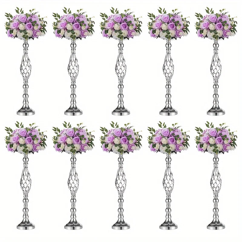 DecorBites™ Metal Vase Set for Special Occasions
