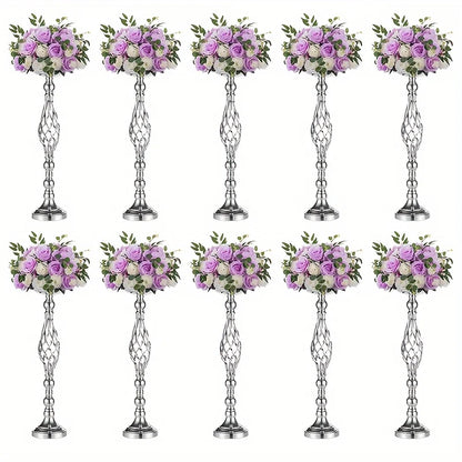 DecorBites™ Metal Vase Set for Special Occasions