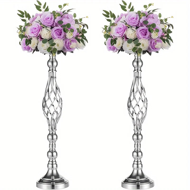 DecorBites™ Metal Vase Set for Special Occasions