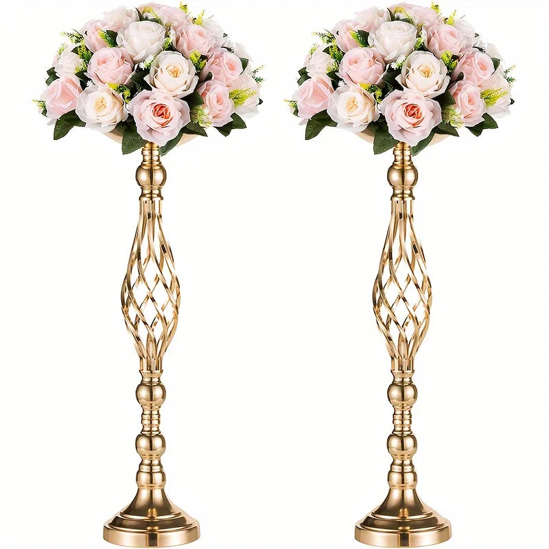 DecorBites™ Metal Vase Set for Special Occasions