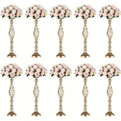 DecorBites™ Metal Vase Set for Special Occasions