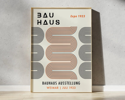 DecorBites™ Mid Century Geometric Art Canvas Print