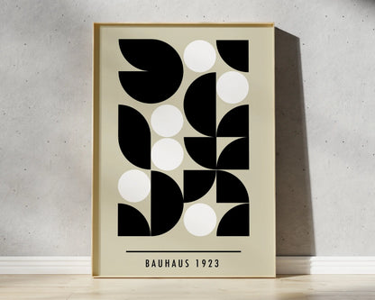 DecorBites™ Mid Century Geometric Art Canvas Print