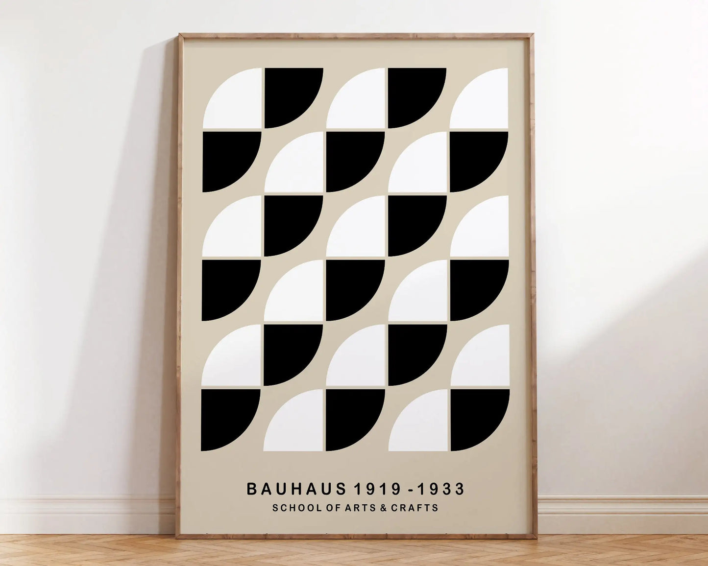 DecorBites™ Mid Century Geometric Art Canvas Print