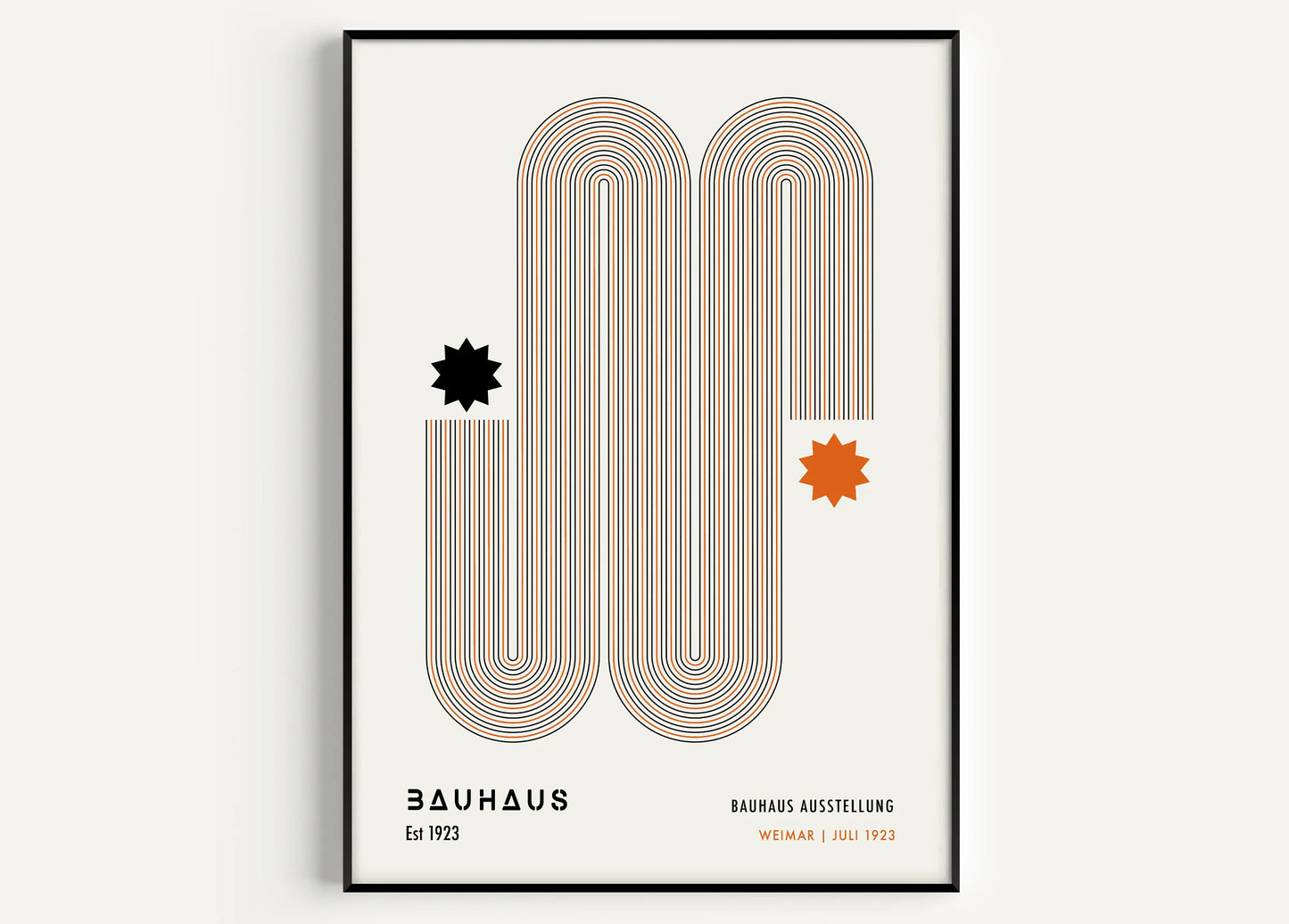 DecorBites™ Mid Century Geometric Wall Art Canvas Prints