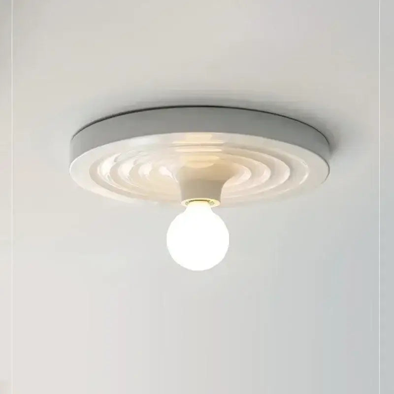 Modern brushed metallic bauhaus lamp bedroom wall light fixture
