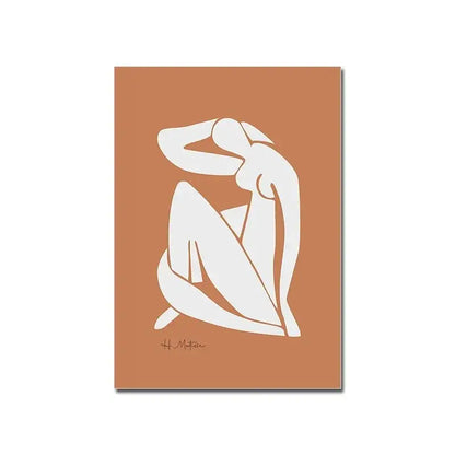 Bauhaus teal and gray canvas print living room wall art
