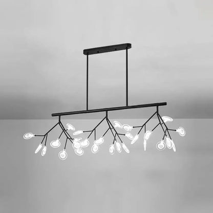 Minimalist black firefly glass lamp dining room 220v-240v chandelier