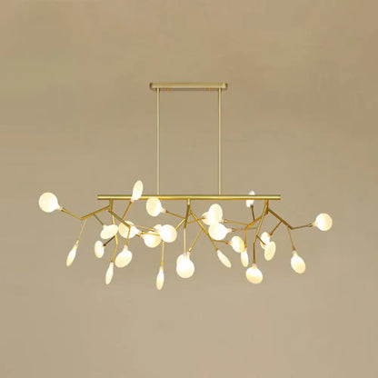 Minimalist black firefly glass lamp dining room 220v-240v chandelier