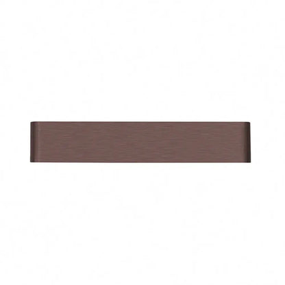 Minimalist black & silver led wall lamp – living room warm white light