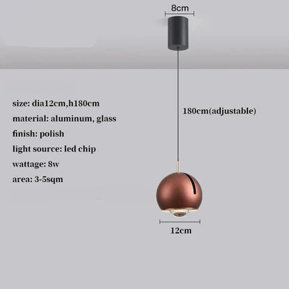 DecorBites™ Modern Adjustable LED Pendant Light
