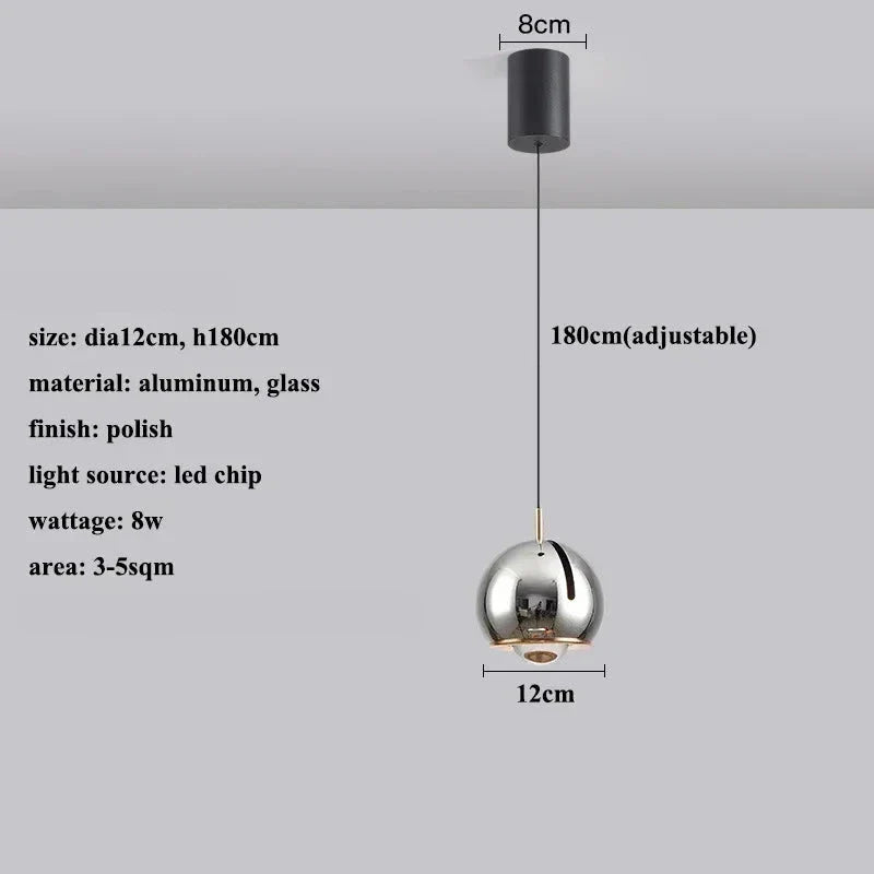 DecorBites™ Modern Adjustable LED Pendant Light