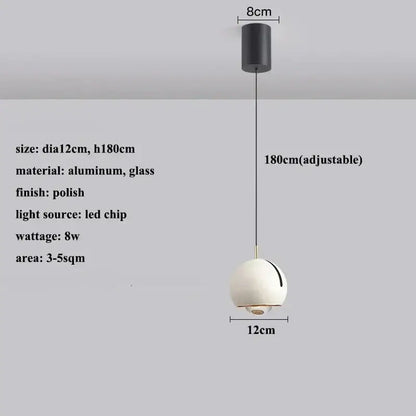 Modern gold and silver adjustable led pendant – dining room light