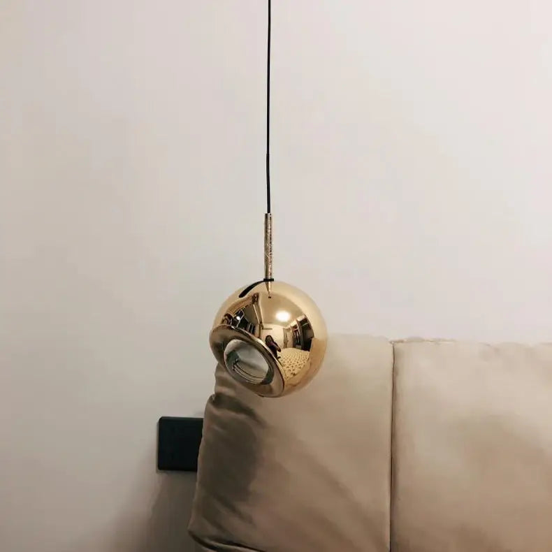 Modern gold and silver adjustable led pendant – dining room light