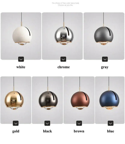 Modern gold and silver adjustable led pendant – dining room light