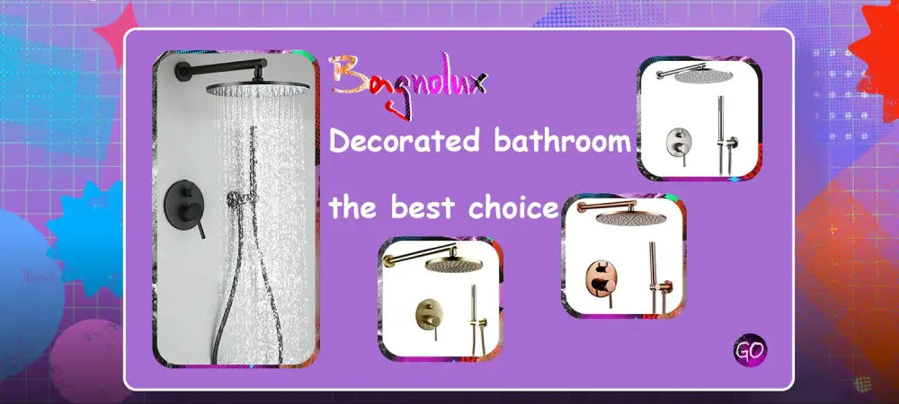 Modern black and white aluminum alloy organizer shelf bathroom rack