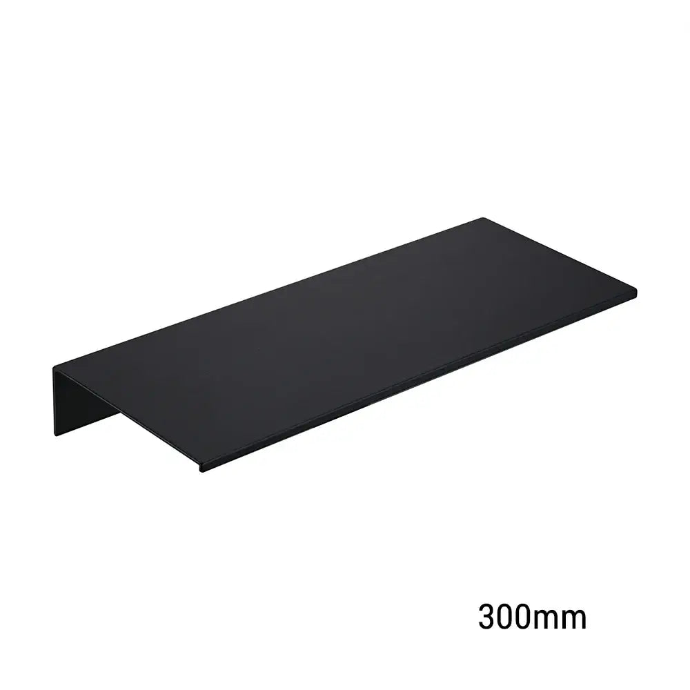 Modern black and white aluminum alloy organizer shelf bathroom rack