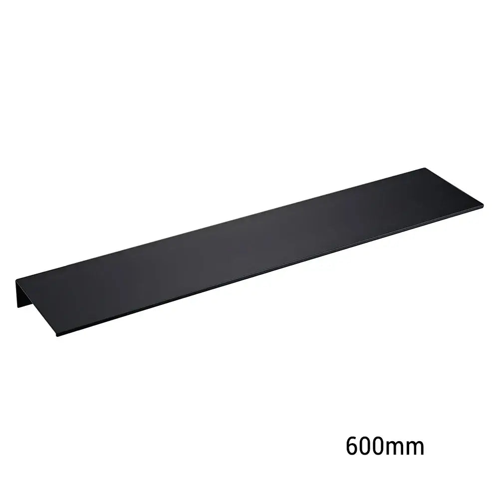 Modern black and white aluminum alloy organizer shelf bathroom rack