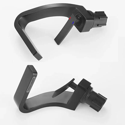 Modern matte black waterfall sink faucet for bathroom
